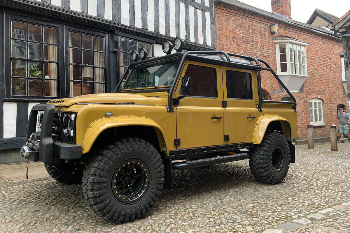 Land Rover Defender Bayeux The Spectre D110 Double Cab | Helderburg ...