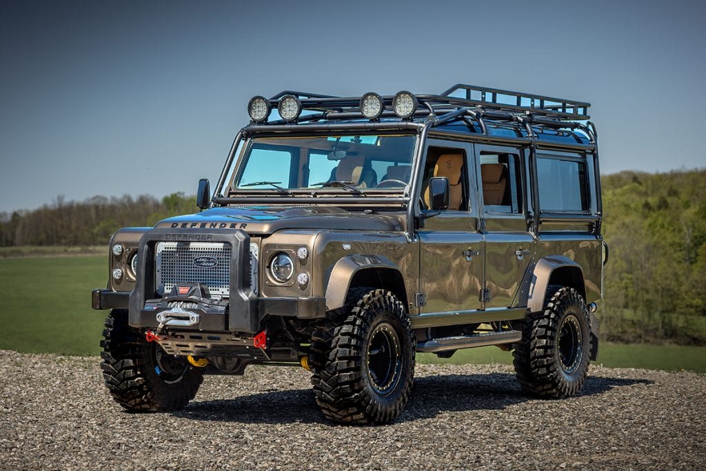 Custom Classic Land Rover Performance Tuned Defender D110 - Zeus ...