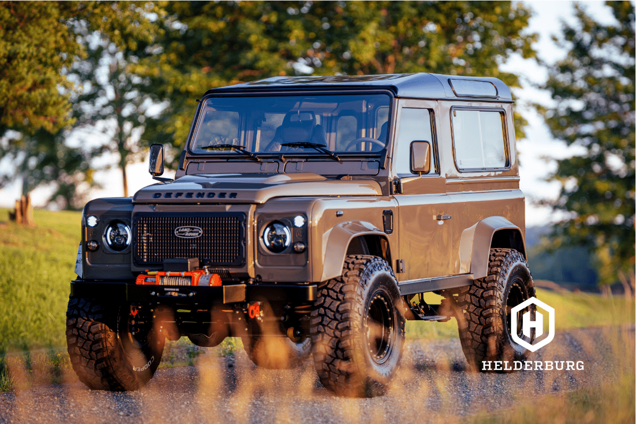 Custom D90 Defender in Dark Linen - For Sale | Helderburg